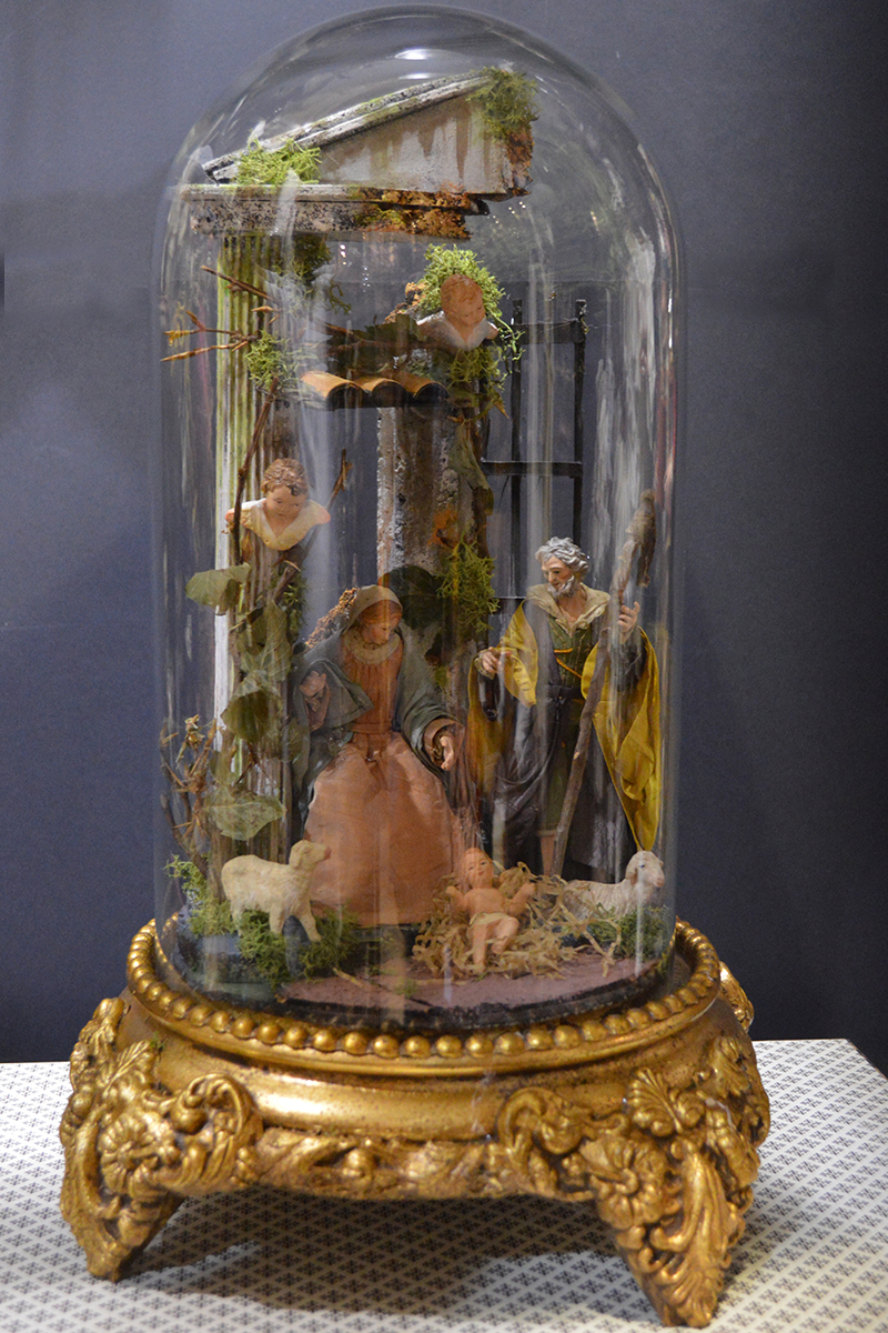 Il Presepe in campana di vetro - Di Virgilio 1830, San Gregorio Armeno